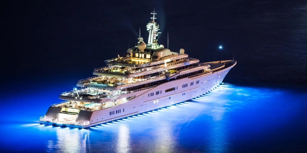 Eclipse most luxurious yacht